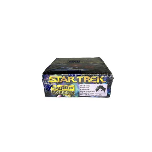 Star Trek Skybox Master Trading Cards 1993 Sealed Box! 90 TOTAL CARDS! - Picture 3 of 6